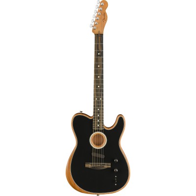 Telecaster American Acoustasonic Ebo Black